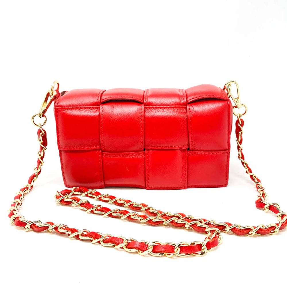 German Fuentes Quilted Leather Bag, Available in 2 Colors