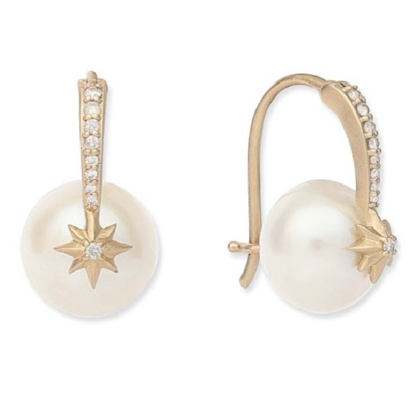 Liza Beth Jewelry Pearl Earrings