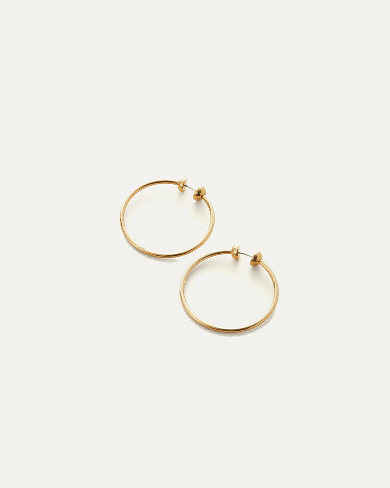Jenny Bird Icon Hoops - Small, Available in 2 Colors