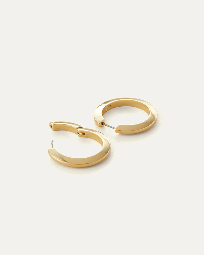 Jenny Bird Toni Hinged Hoops, Available in 2 Colors