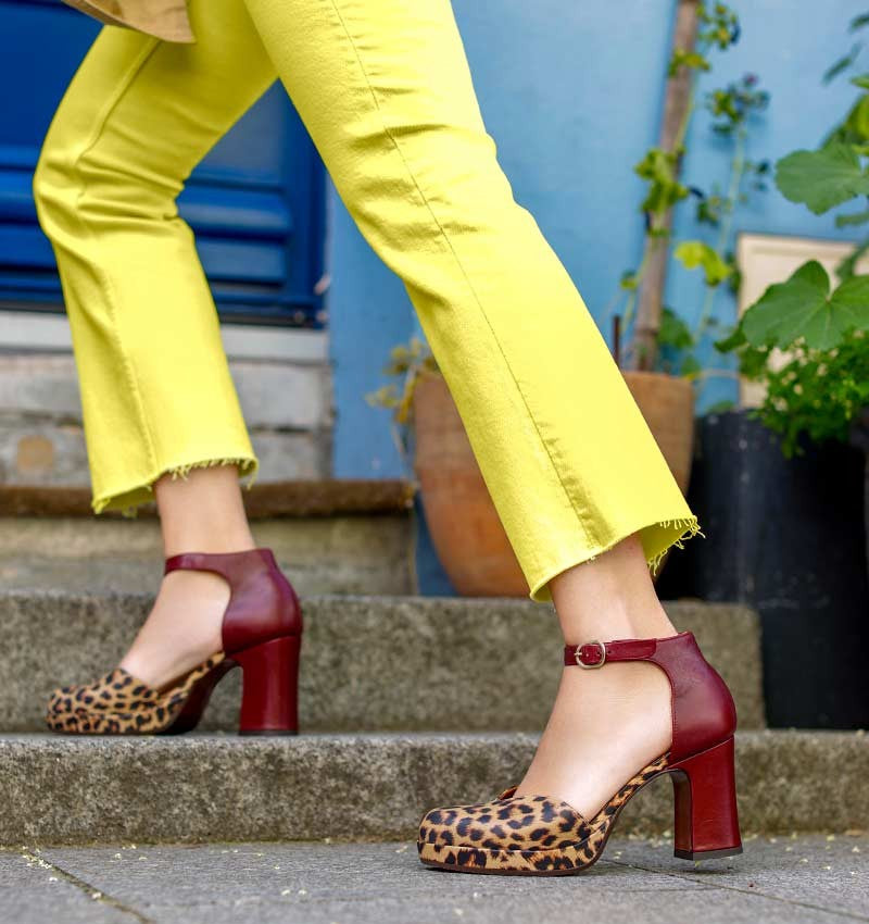 This Fall, think BOLD color with a dash of animal print. Step into Fall!
