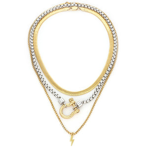 Artizan Joyeria The Herradura & The Snake Layered Necklace