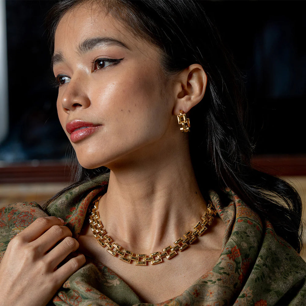 Capucine de Wulf Pathway Hoop Earrings