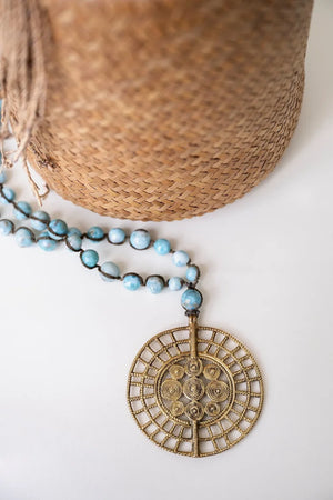Brigitte Regula The Soleil Necklace, Available in 2 Colors