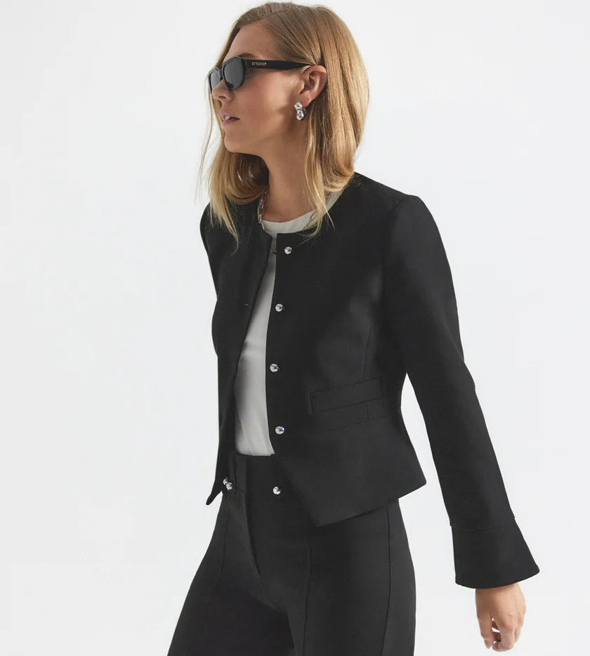 Derek Lam 10 Crosby Elizabeth Peplum Jacket