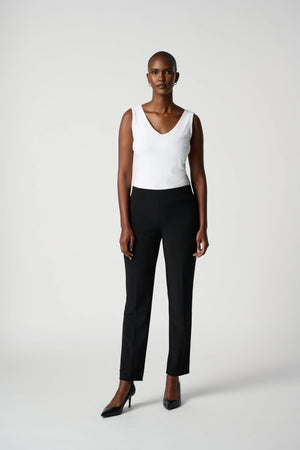 Joseph Ribkoff Classic Pull On Pants Slit Back, Black