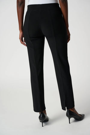 Joseph Ribkoff Classic Pull On Pants Slit Back, Black