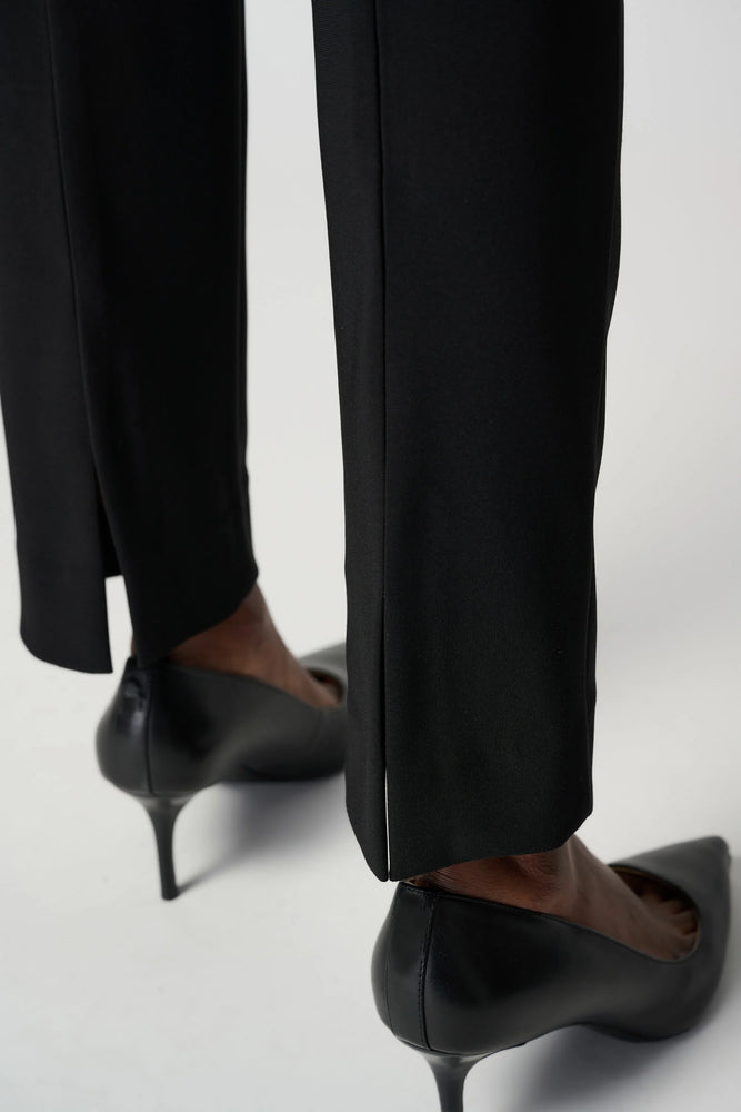 Joseph Ribkoff Classic Pull On Pants Slit Back, Black