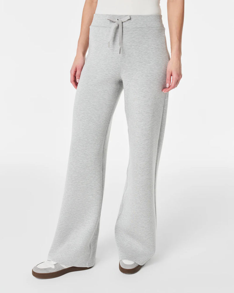 Spanx AirEssentials Wide Leg Pant, Light Heather Grey