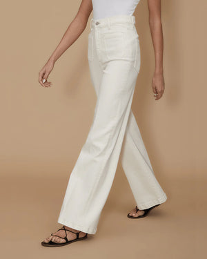 Le Jean Virginia Wide Leg Ankle Jeans