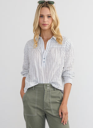 Margaret O'Leary Marina Popover Shirt