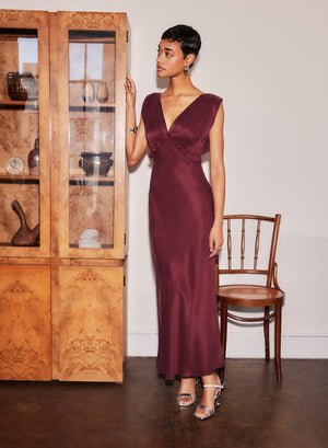 Fifteen Twenty Cierra Ruffle Detail Midi Dress