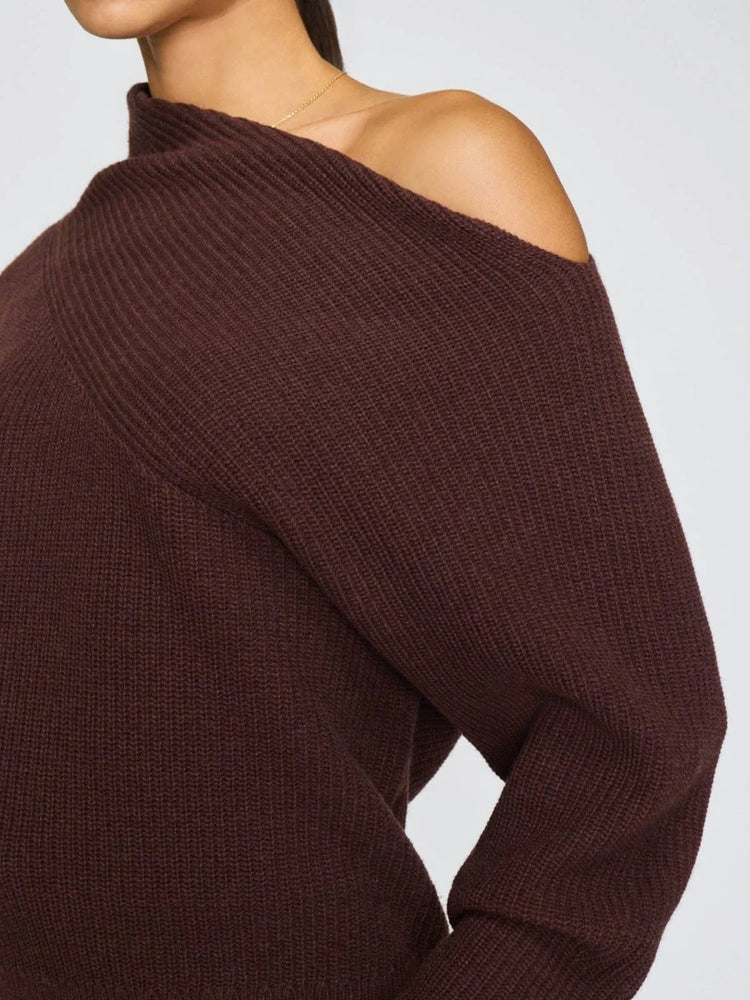 Brochu Walker Hart Off Shoulder Sweater