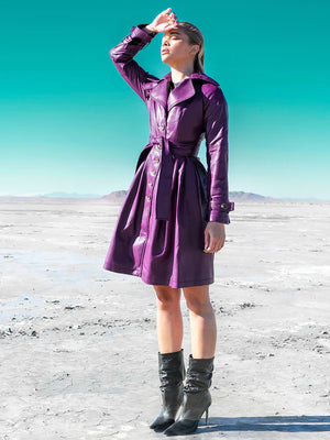AS by DF Darcy Recycled Leather Trench
