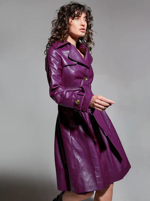 
            
                Load image into Gallery viewer, AS by DF Darcy Recycled Leather Trench
            
        