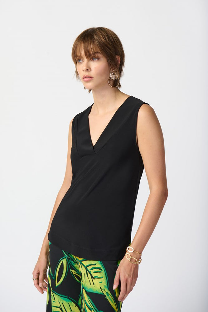 
            
                Load image into Gallery viewer, Joseph Ribkoff Silky Knit Sleeveless Top
            
        