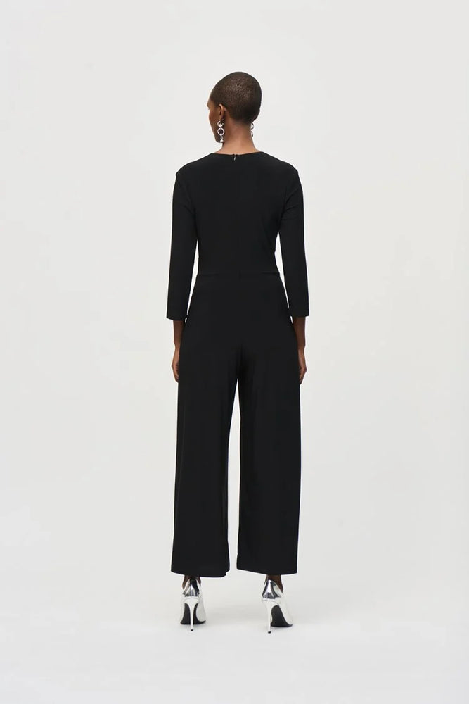 Joseph Ribkoff Silky Knit Wrap Jumpsuit