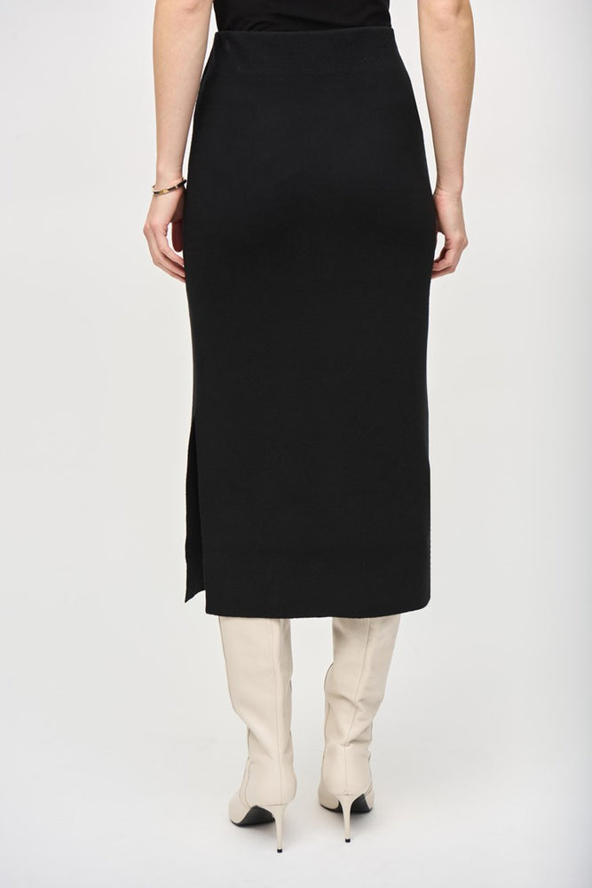 Joseph Ribkoff Sweater Knit Midi Skirt