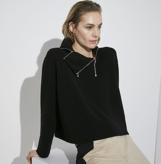 Pier Antonio Gaspari Double Zipper Turtleneck