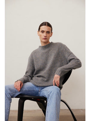 W. Cashmere Tia Mock Neck