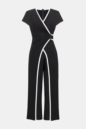 Joseph Ribkoff Silky Knit Sleeveless Culotte Jumpsuit