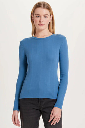 Goldie Lewinter Long Sleeve Rib Tee