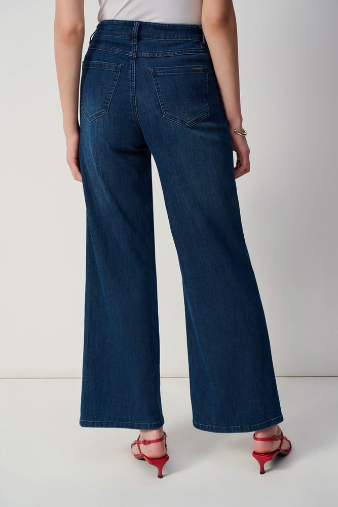 Joseph Ribkoff Goldie Classic Wide Leg Stretch Jeans