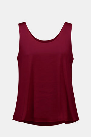 Joseph Ribkoff Hammered Satin Sleeveless Top