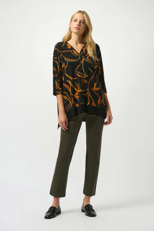 Joseph Ribkoff Knit Slim-Fit Pull On Pant