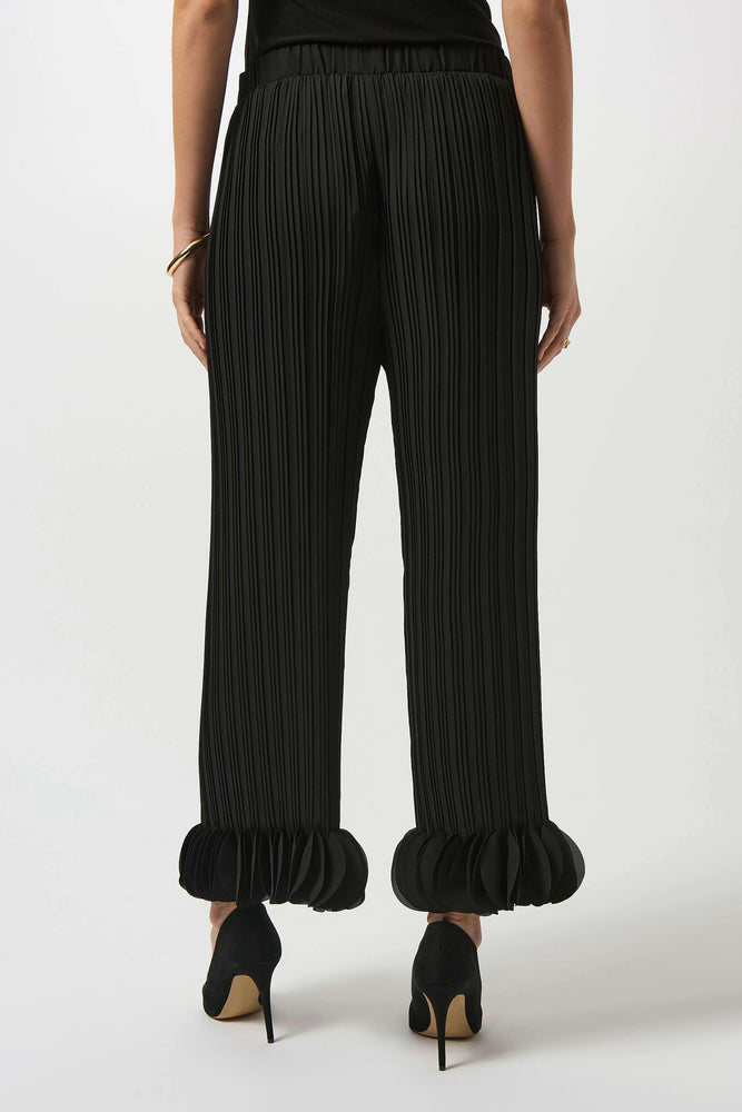 Joseph Ribkoff Georgette Wide Leg Pleated Pants