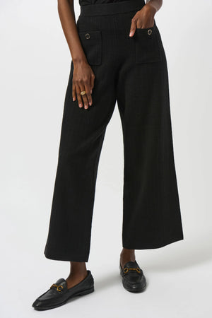 Joseph Ribkoff Sweater-Knit Straight Leg Pants