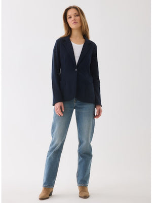 Majestic Filatures Double Face One Button Blazer