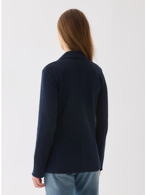 Majestic Filatures Double Face One Button Blazer