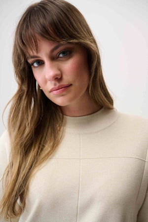 Joseph Ribkoff Straight Sweater with Mock Neck