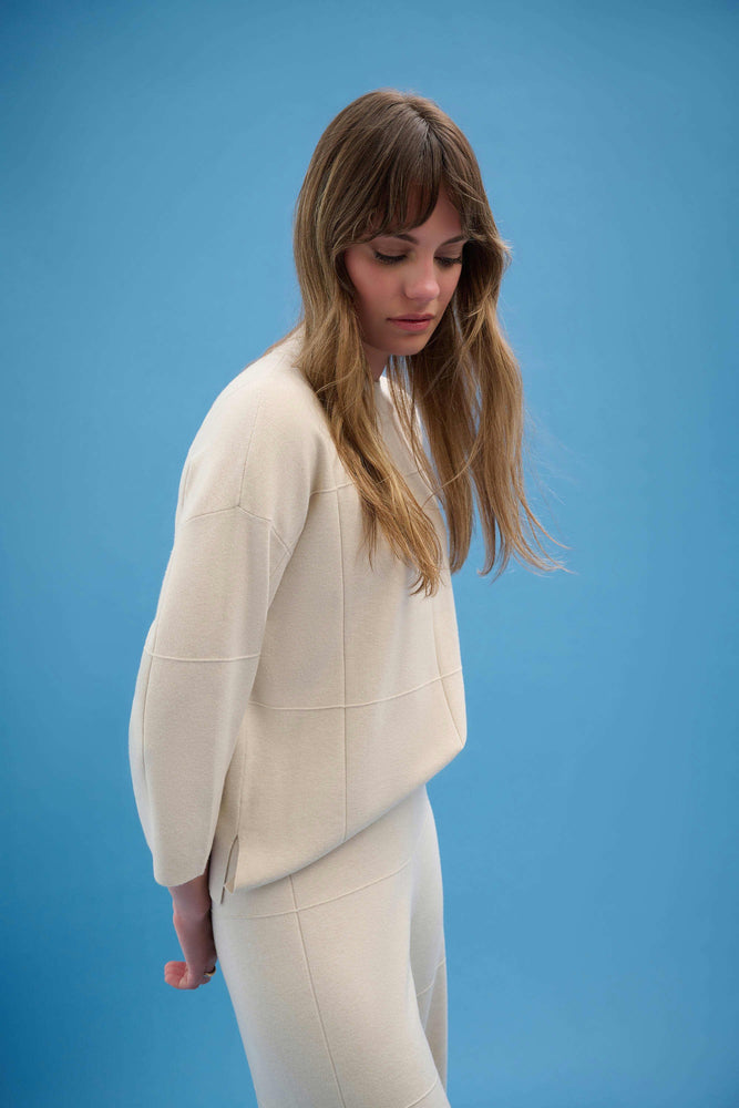 Joseph Ribkoff Straight Sweater with Mock Neck