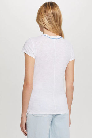Goldie Lewinter Signature Stitch Ringer Tee