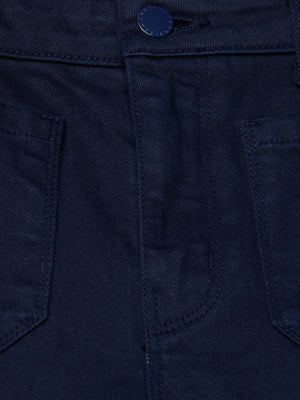 L'Agence Nolan High Rise Patch Pocket Wide Leg Pant