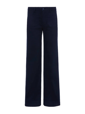 L'Agence Nolan High Rise Patch Pocket Wide Leg Pant