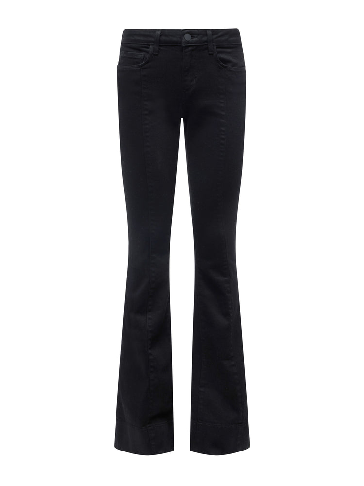 L'Agence Lenora Low Rise Seamed Flare Jeans
