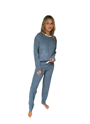 Erin Gray Riviera Plush Toweling Pants