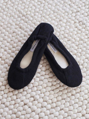 
            
                Load image into Gallery viewer, White and Warren Cashmere Ballet Slippers, Available in 2 Colors
            
        