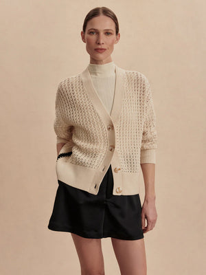 Varley Astell Relaxed Knit Cardigan