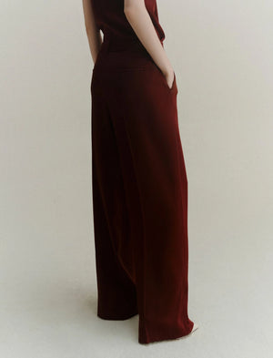 Marella Wolf Satin Trousers