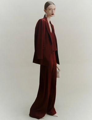 Marella Wolf Satin Trousers