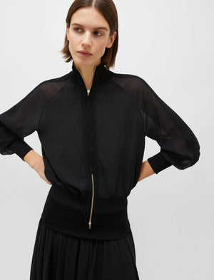 Marella Sbarco 1 Georgette Blouson Jacket