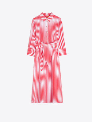 Vilagallo Striped Shirt Dress