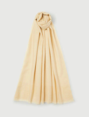 Marella Ciocca Micro-Sequin Scarf, Ivory