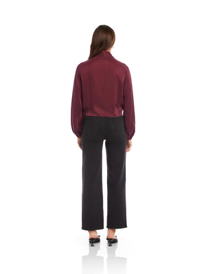 Fifteen Twenty Scarlet Tie Front Top