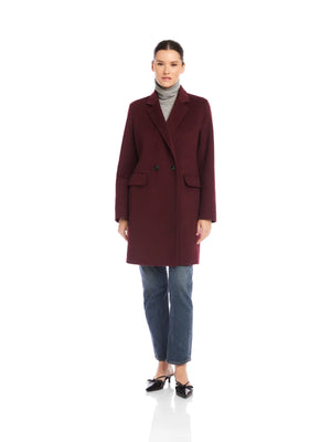 Fifteen Twenty Row Brushed Coat