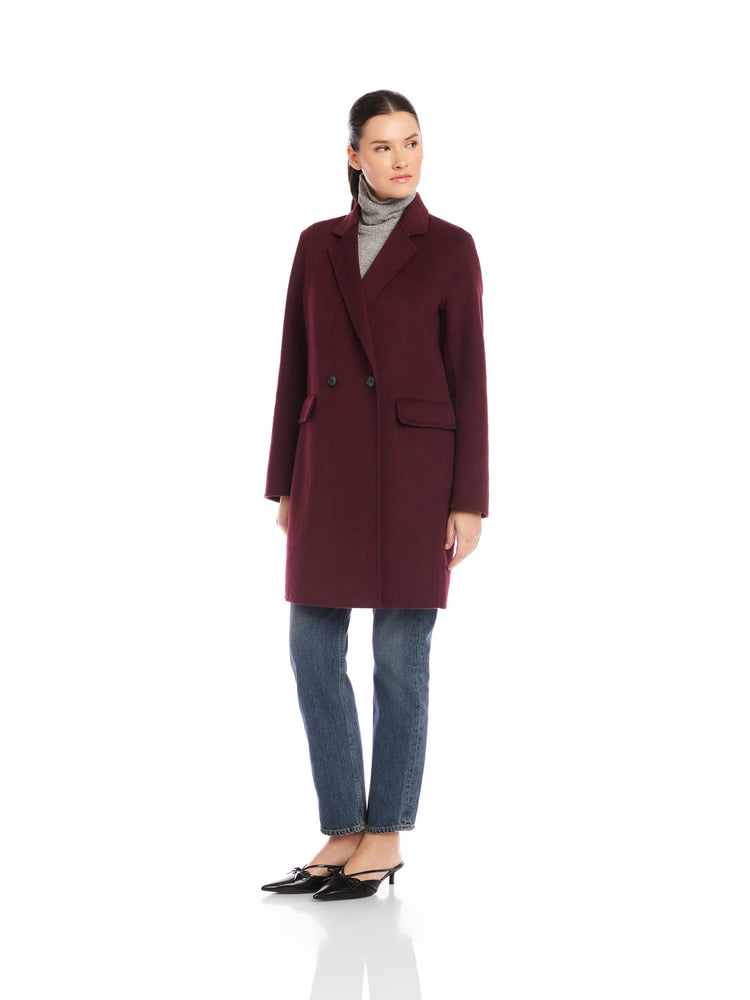 Fifteen Twenty Row Brushed Coat